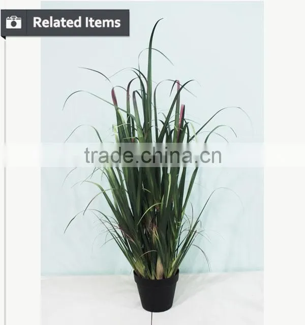 China artificial onion grass real looking autumn grass artificial potted plants for decoration