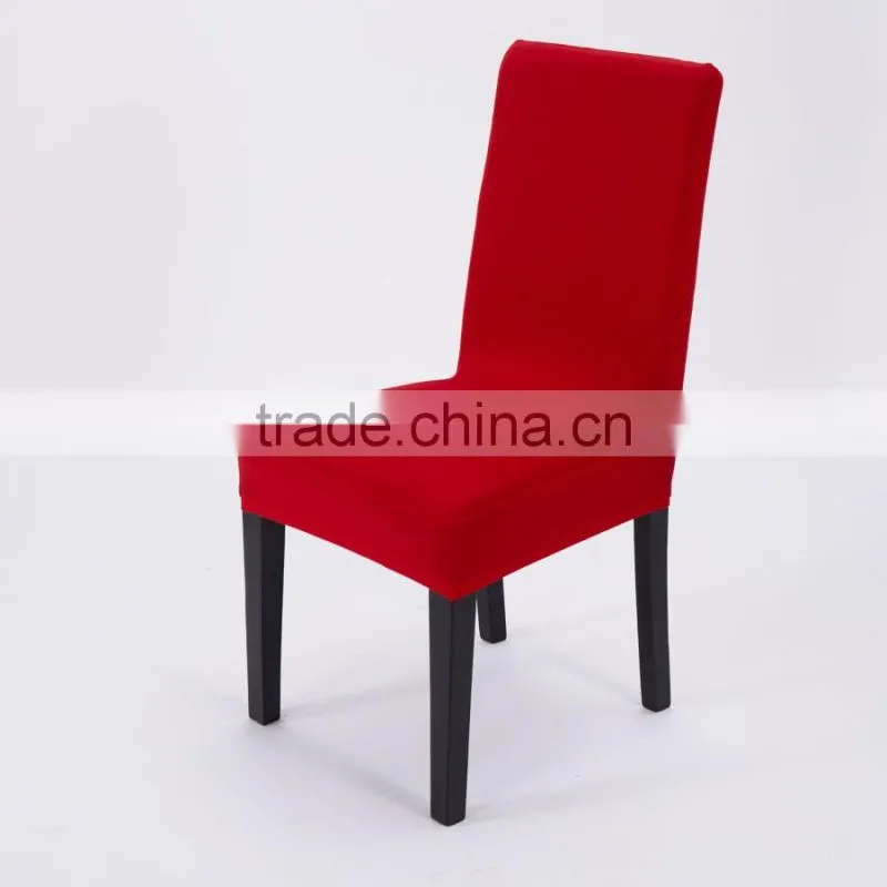 Free Shipping Dinning Home Chair Cover Wedding Solid Colors Spandex Dining Chair Covers For Wedding Party Chair Decoration