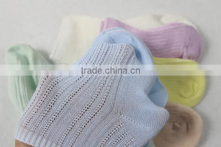 baby summer wholesale socks with perforated design
