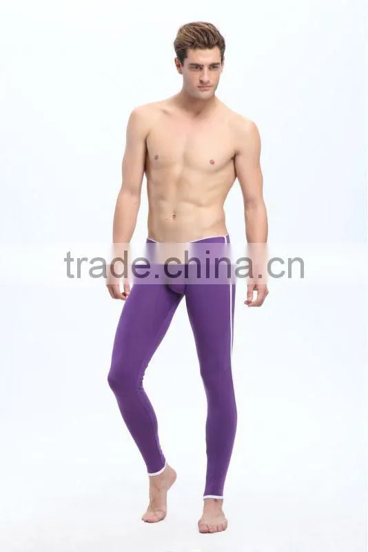 wholesale mans heated long underwear coffee thermal long johns cotton winter brand pants