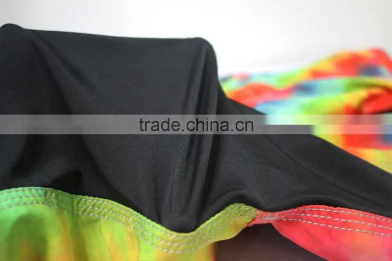 RAINBOW COLOR CUSTOM MADE MMA MENS SHORTS