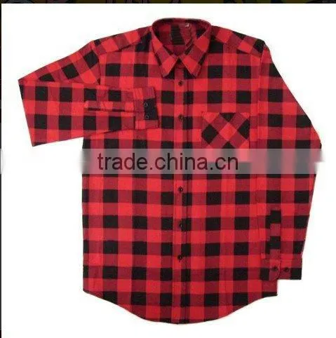 small checked printed mens flannel shirts
