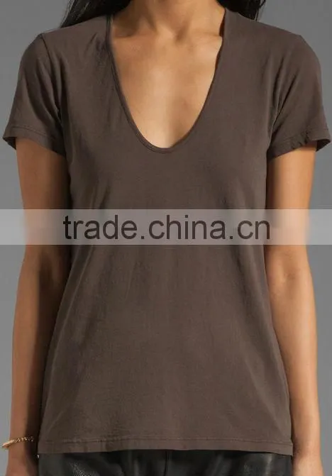 100% cotton fitted tee