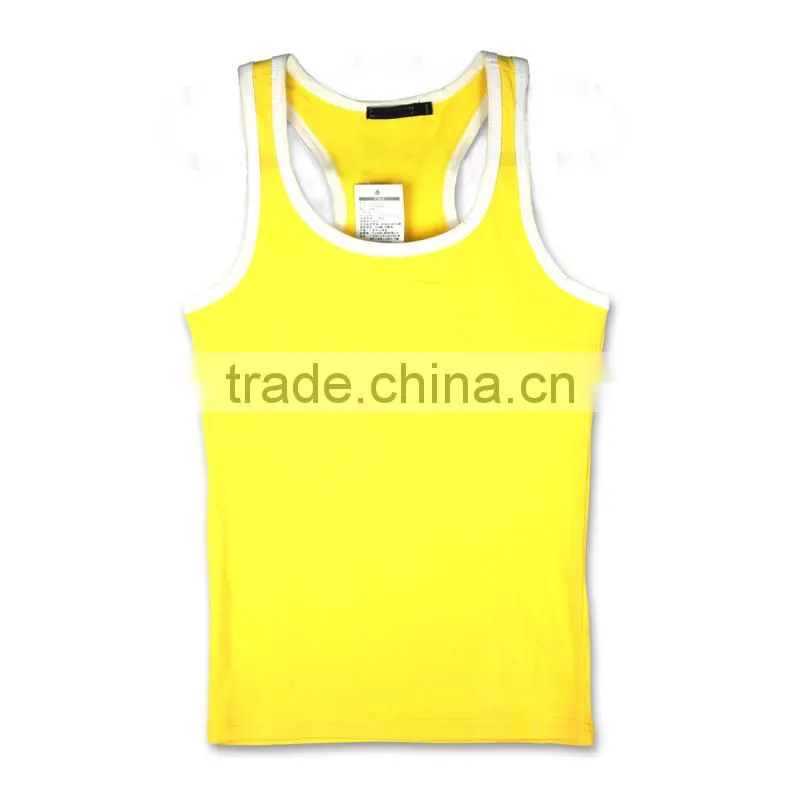 custom cheap cotton /polyester/spandex women tank tops