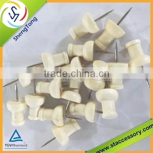 wooden cute push pin/thumb tack pins clips/thumb tack