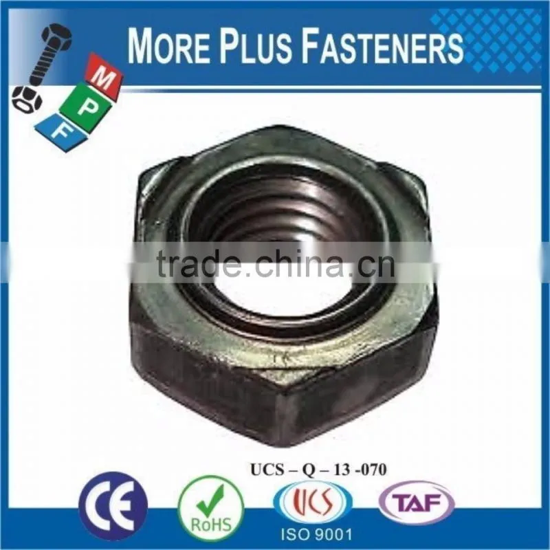 Made in Taiwan DIN 929 Hexagon Weld Nut DIN 929