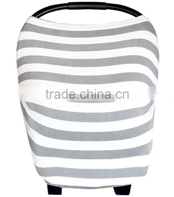 Hot sale baby car seat cover mutifunctional nursing breastfeeding cover scarf