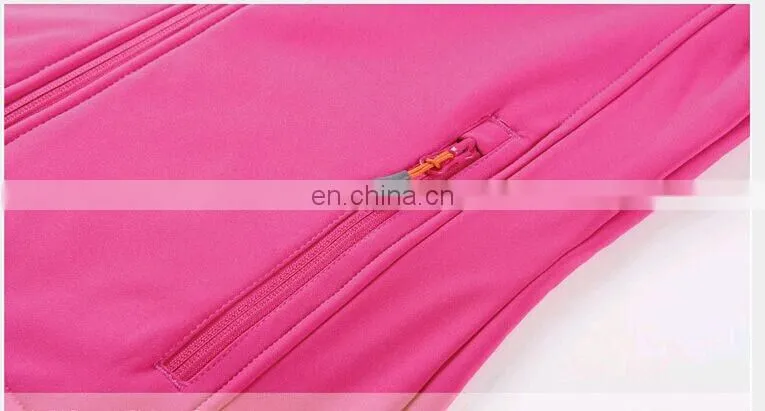 OEM design high quality women's softshell jacket