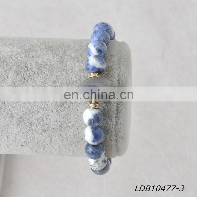 Elastic Stretch Semi-precious Stone Bracelets