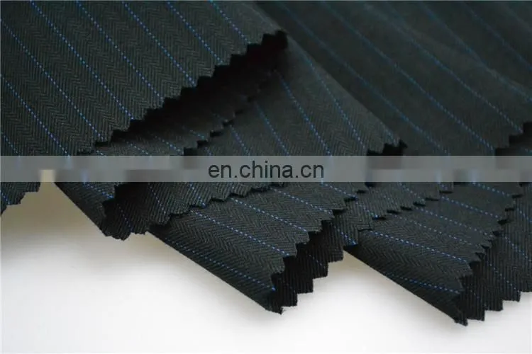 polyester/rayon/wool blend suiting fabric