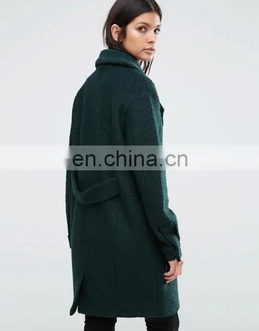 Wholesale Cheapest Price New Design Woman's Over Size Coat