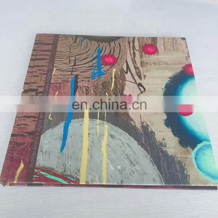 Colorful Painting Book Printing , Custom Cheap Art Paper books Printing With Hardcover