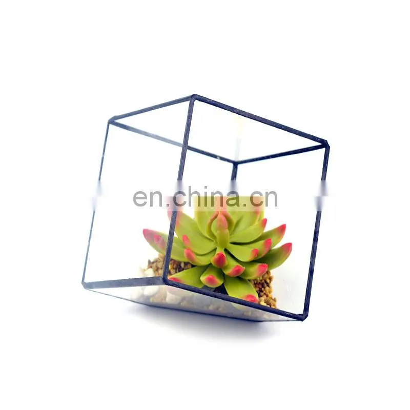 terrarium geometric glass terrarium wholesale square shape