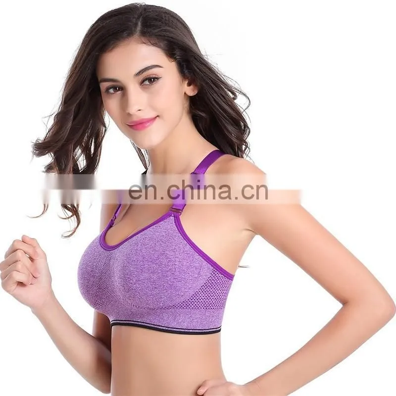 ladies sports bra seamless adjustable straps girl sexy tube sexy bra