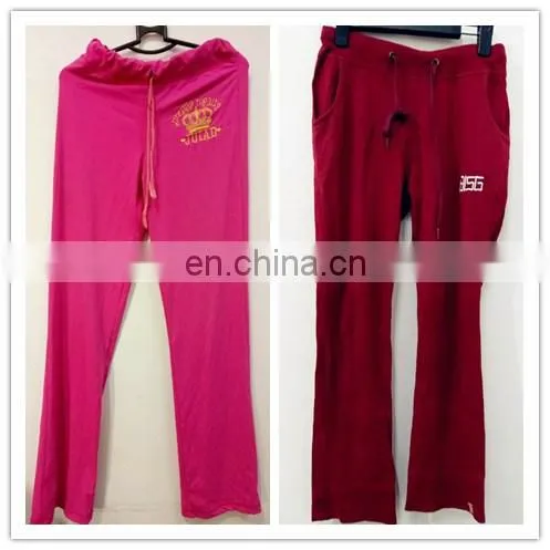 cream cheap high quality second hand jogging suit and sports tracksuit for women