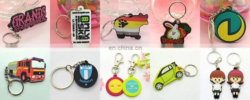 Wholesale cheap glow in the dark keychain