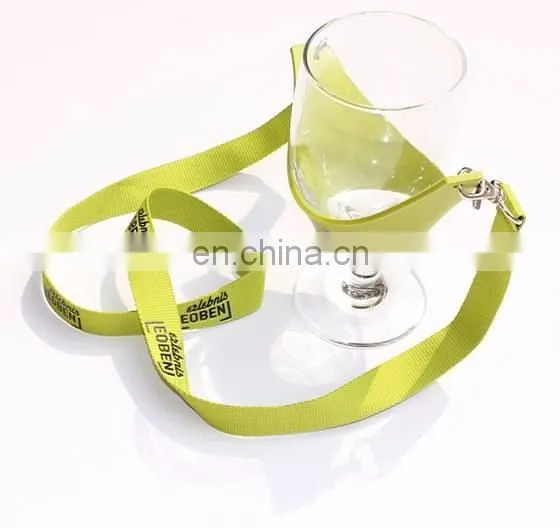 wine lanyard,wine glass lanyard,wine glass holder lanyard