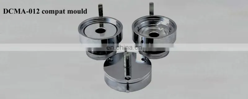 Excellent semi-auto round button maching machine maker DCMA-012