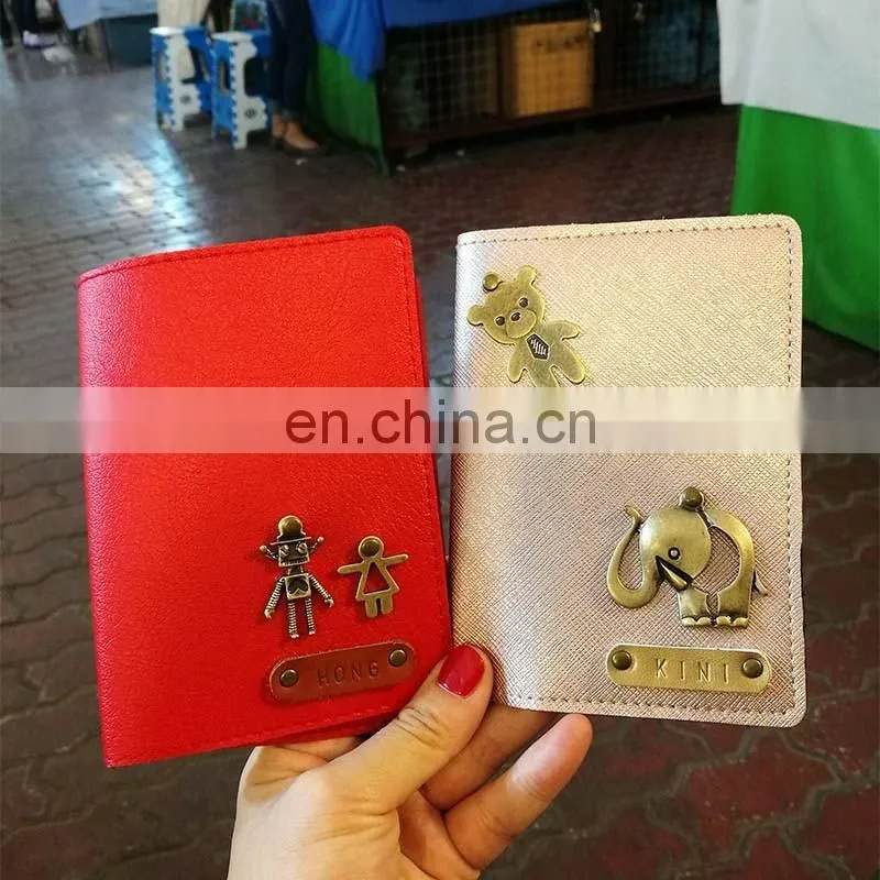 Wholesale Full color print Cheap PVC Passport Holder for Promotion