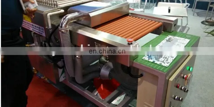Mini horizontal glass washing and drying machine