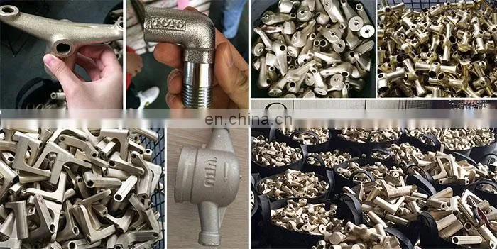 Small casting workpiece shot blasting machine