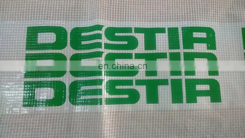 LENO TRANSPARENT TARPAULIN 180GSM- MADE IN VIETNAM