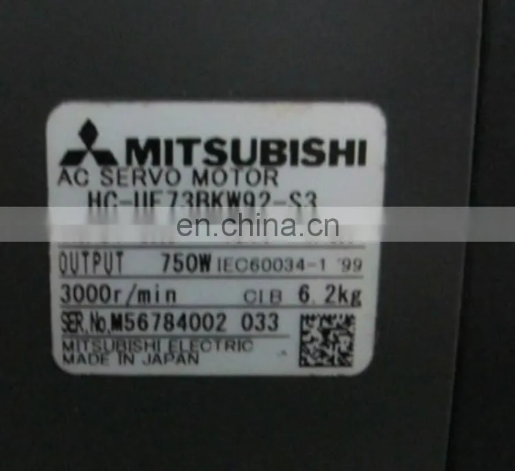 Good price 750w Mitsubishi HC-MF73 / HC-MF73B waterproof servo motor
