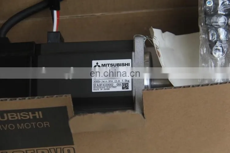 Original 400W Mitsubihis ac servomotor HC-MF43 / HC-MF43K