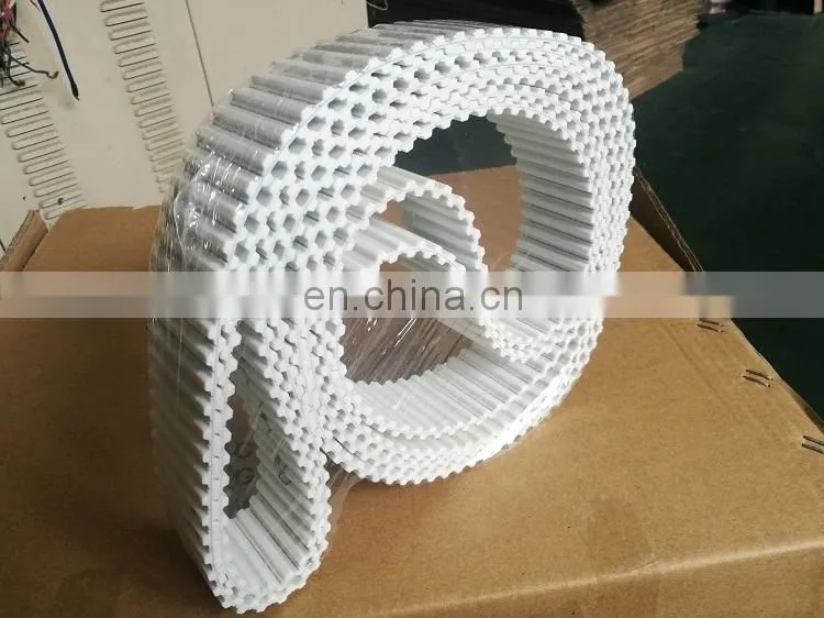 T10 PU Timing Belt double sided teeth Endless belt steel cord