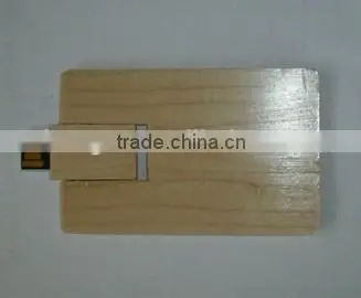 Customzied logo usb card cheapest Factoy price business wooden card usb flash 100% real capacity credit card usb 2.0