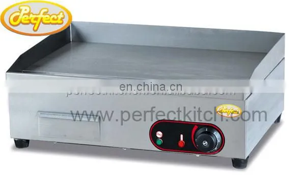820 Stainless Steel Electric Flat Griddle with two Thermostat