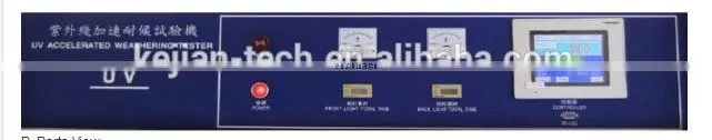 Environmental UV Light Accelerated Aging Test Chamber UV Weathering Tester for Rubber, Plastic, Leather and Cloth