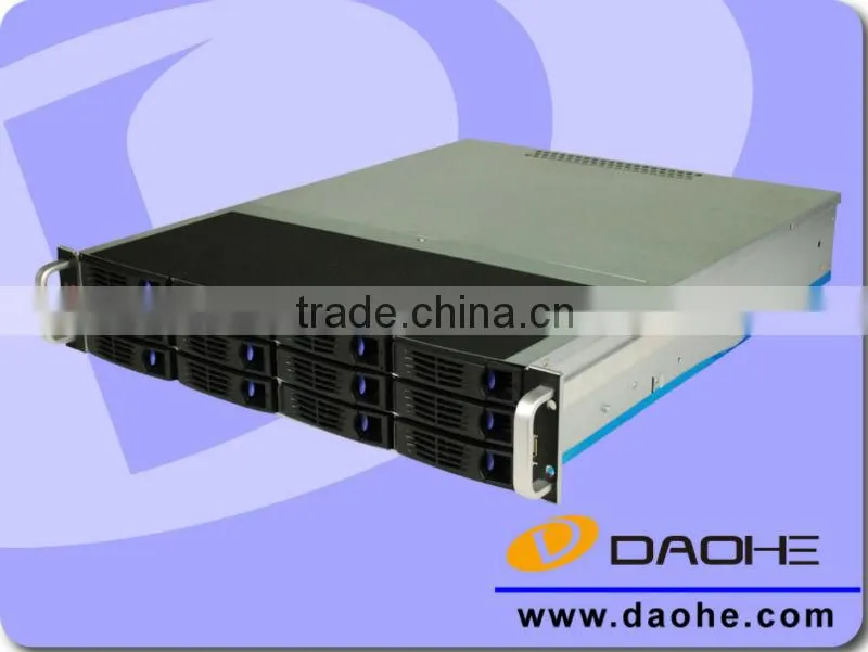 New Product 2U 2bay 550mm length Storage Computer Case