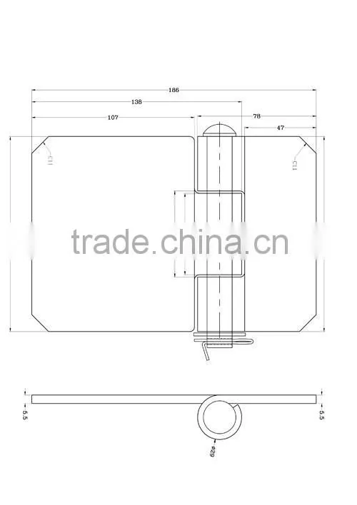 01510 hinges trailer body parts
