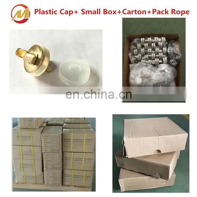 Custom 18mm Metal Magnet Snap Button For Bags