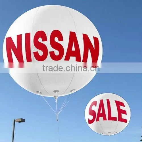 inflatable pvc helium balloon on festival