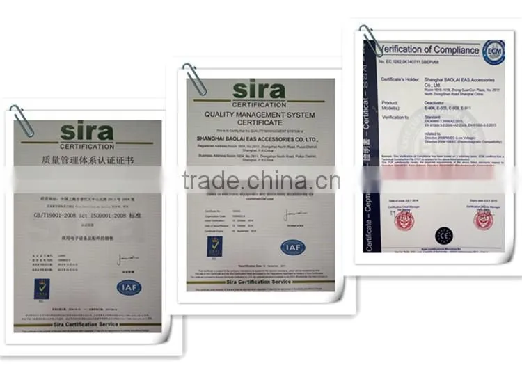 EAS Red RF label