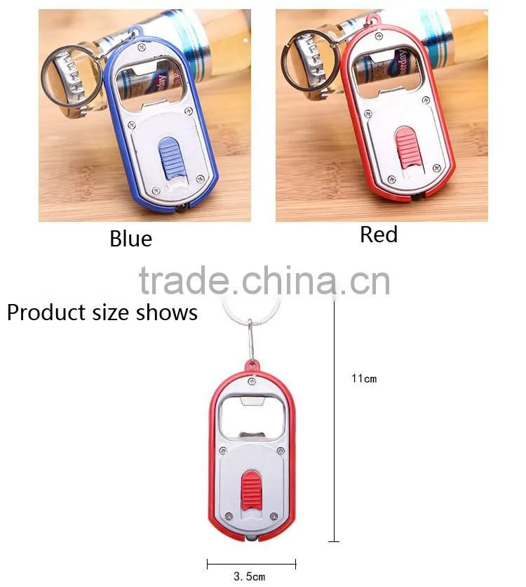 high quality hot sell wholeasale skeleton key LED light bottle opener