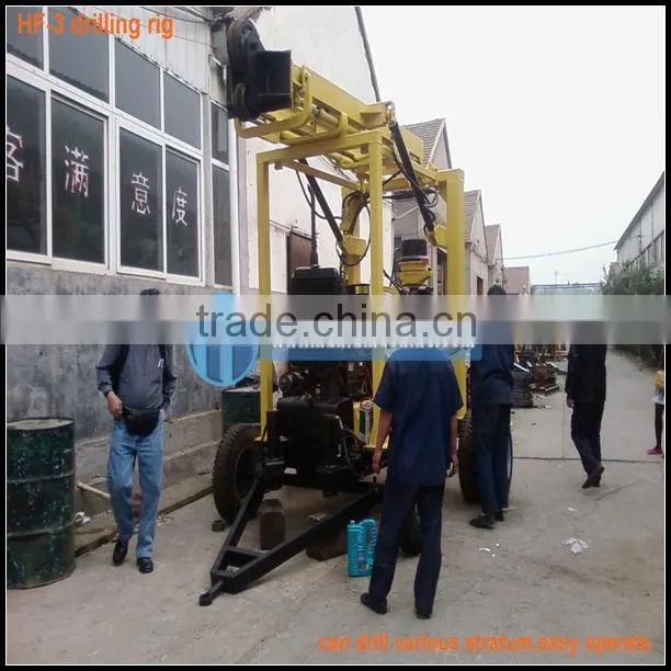 Hottest rig! Hydraulic,trailer type HF-3 bench drilling machine