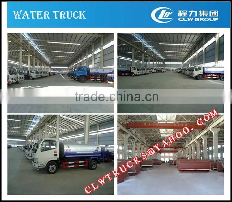 Dongfeng 140 sewage vacuum truck, 6M3 vacuum fecal sucking truck