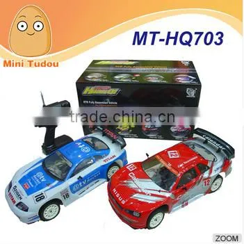 Mini Tudou MT-HQ721 27mHz 1:10 Scale Four-Wheel Drive High Speed 50 km/h Remote Control Off-Road Power Nitro Rc Car