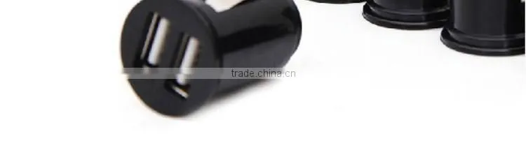 Commonly Used Accessories & Parts with quality IC protecting vehicle automobile DC adapter dual 2 USB car charger free samples