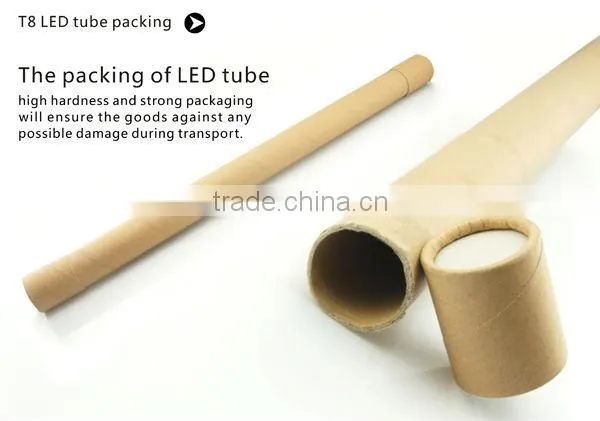 High brightness wide beam angle 240 degree smd 3014 led tube light t8