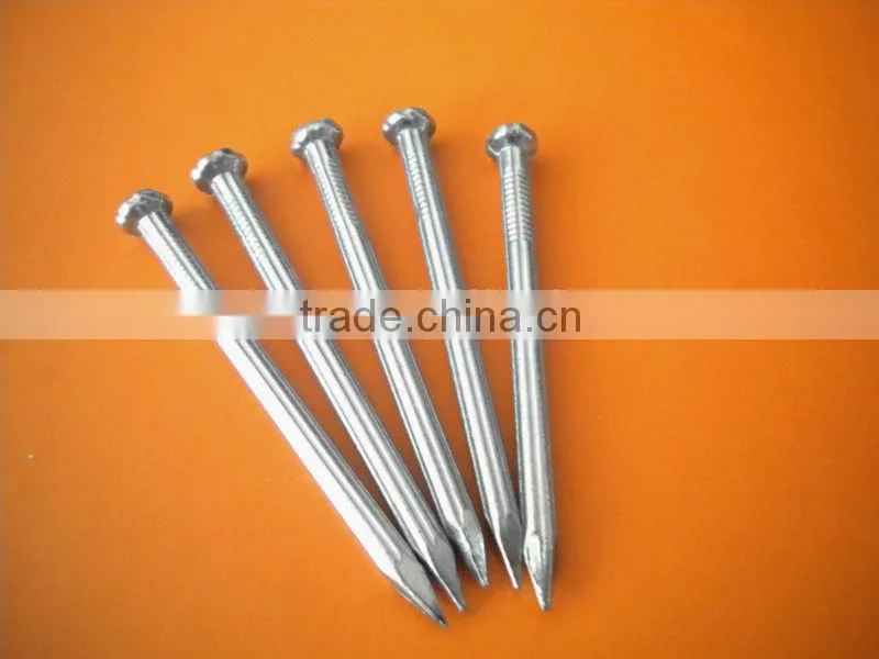 galvanized concrete nail