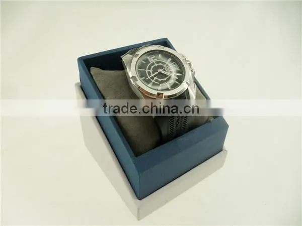 New Design Custom Fashion Watch Packaging DIsplay Leather Plastic Box Manufactures T1075