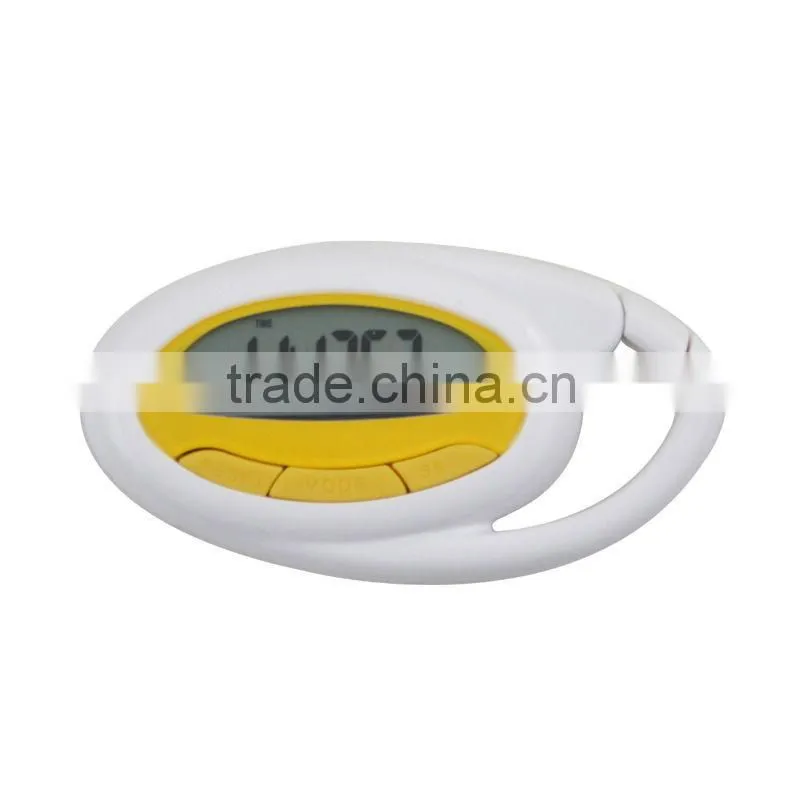 DP076 Colorful Multifunction Keychain Pedometer