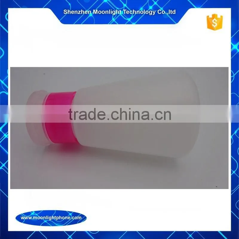 Transparent Plastic Bottle for Alcohol Container