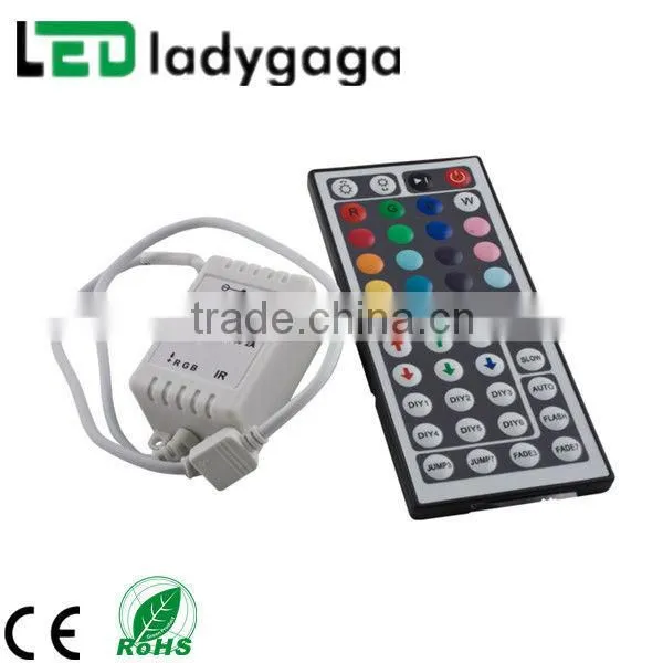 2013 high quality LED IR44 strip controller/rgb led remote controller