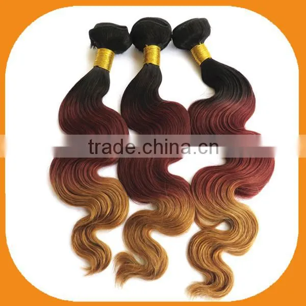 High Quality Ombre Hair Weaves Color 1B# -33#-27#