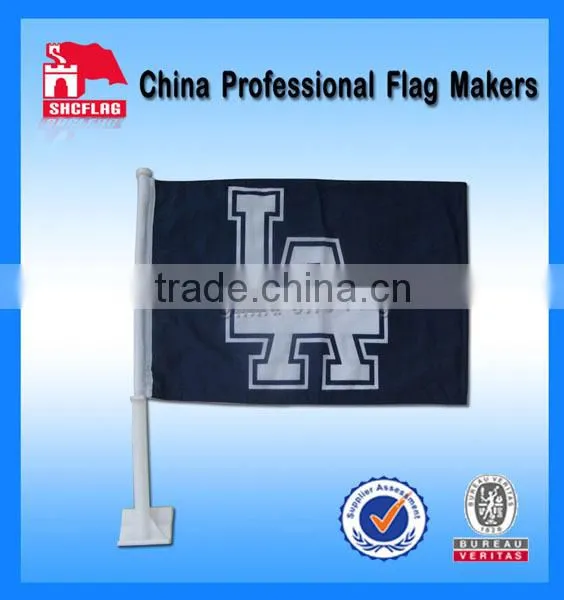 Car flag wholesale NCAA/NHL/NBA/NFL/MLB team logo design with sport car flag